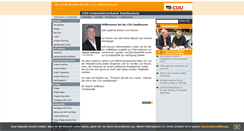 Desktop Screenshot of cdu-sandhausen.de